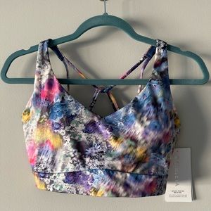 Athleta Solace Bra Printed D/DD